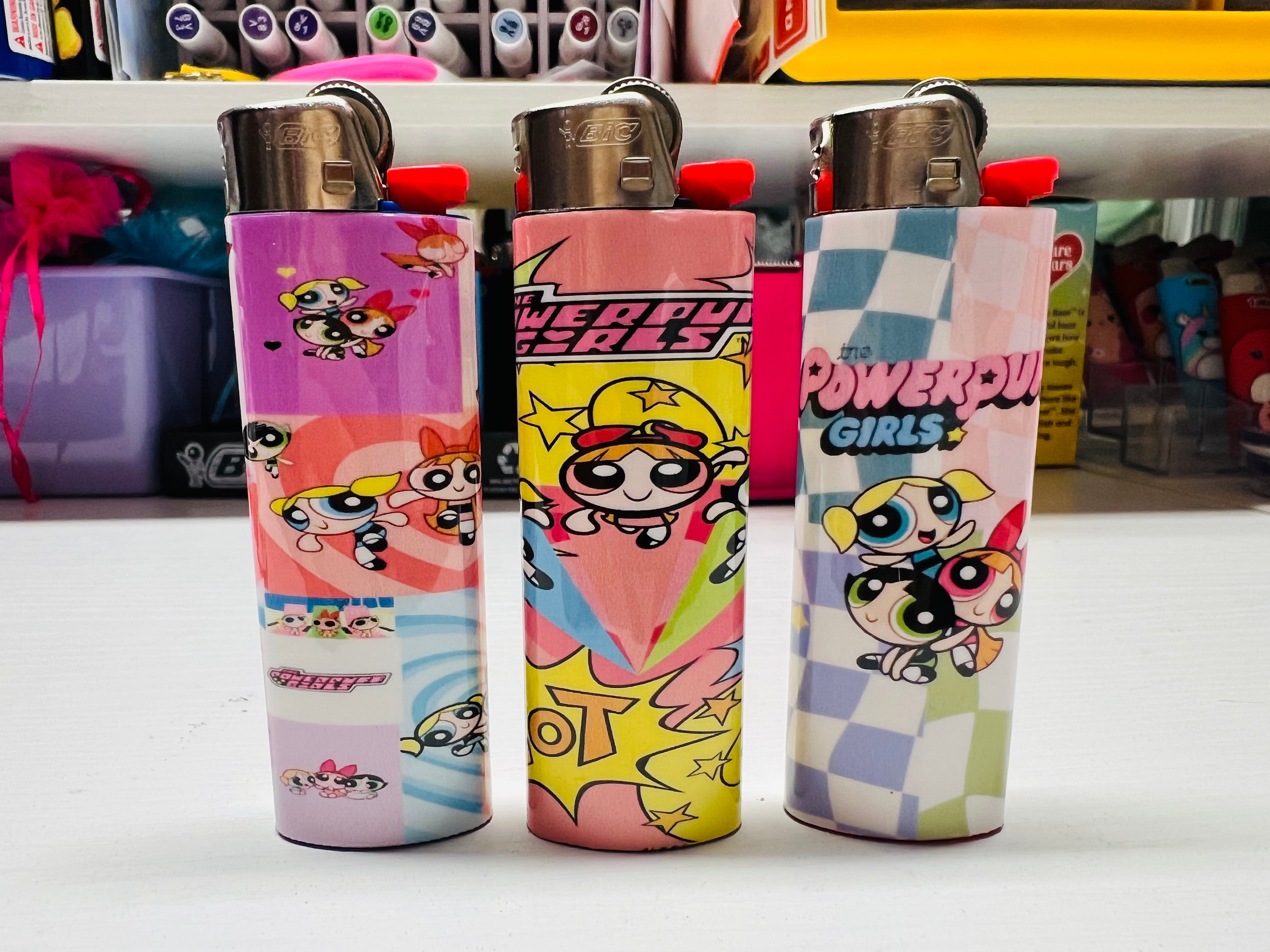 Power Puff Girls Bic Lighters!