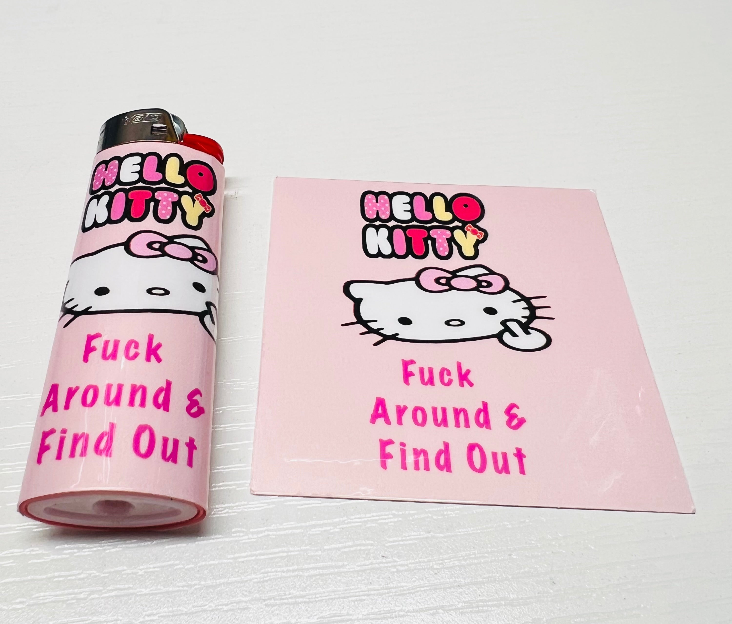 Hello Kitty 5 piece Bic Lighters Set!