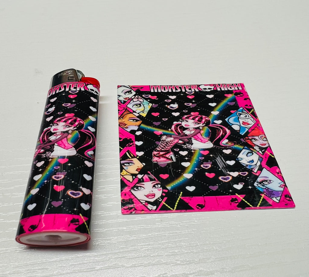 Monsters Inc 5 piece Bic Lighters Set!!