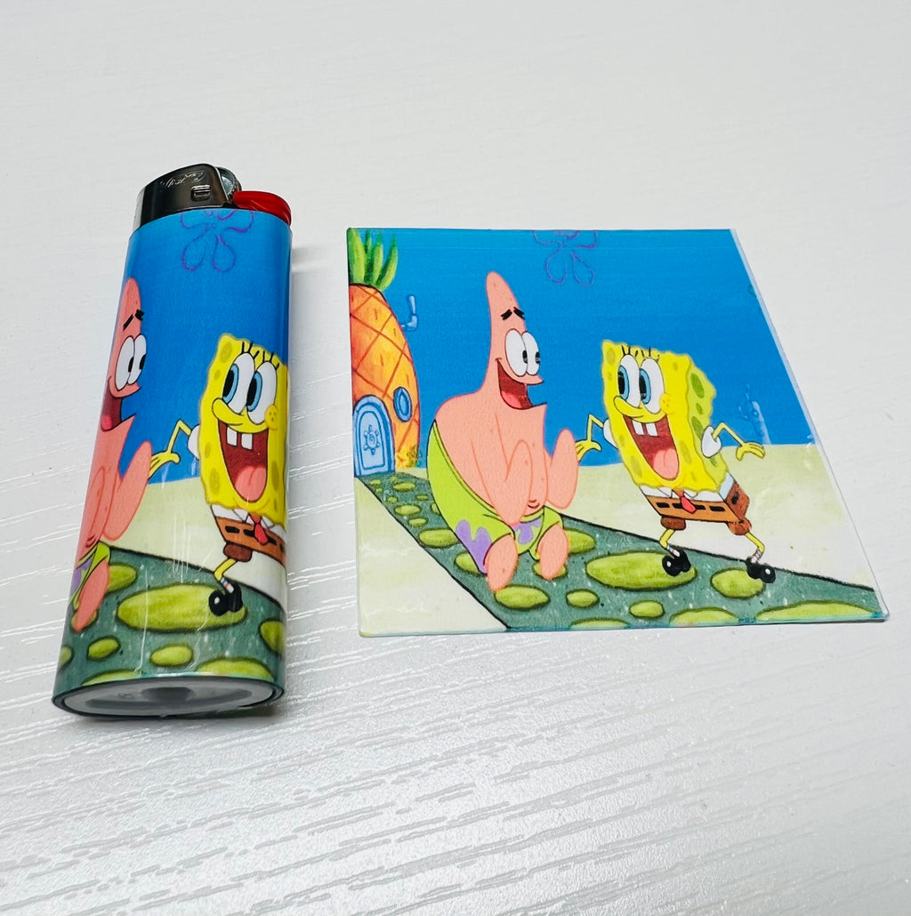 Sponge Bob and Patrick Bic Lighters!