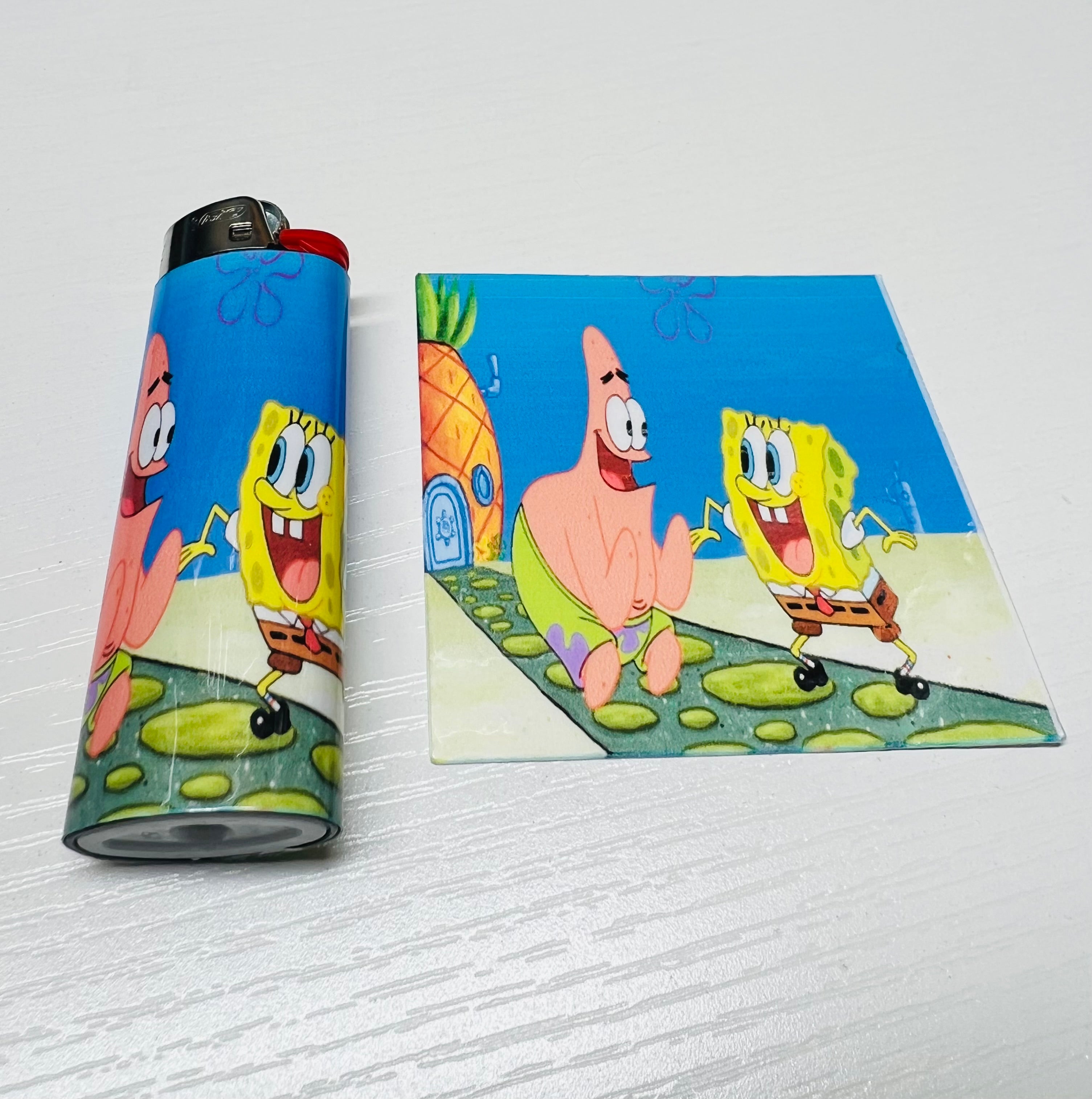 Sponge Bob and Patrick Bic Lighters!