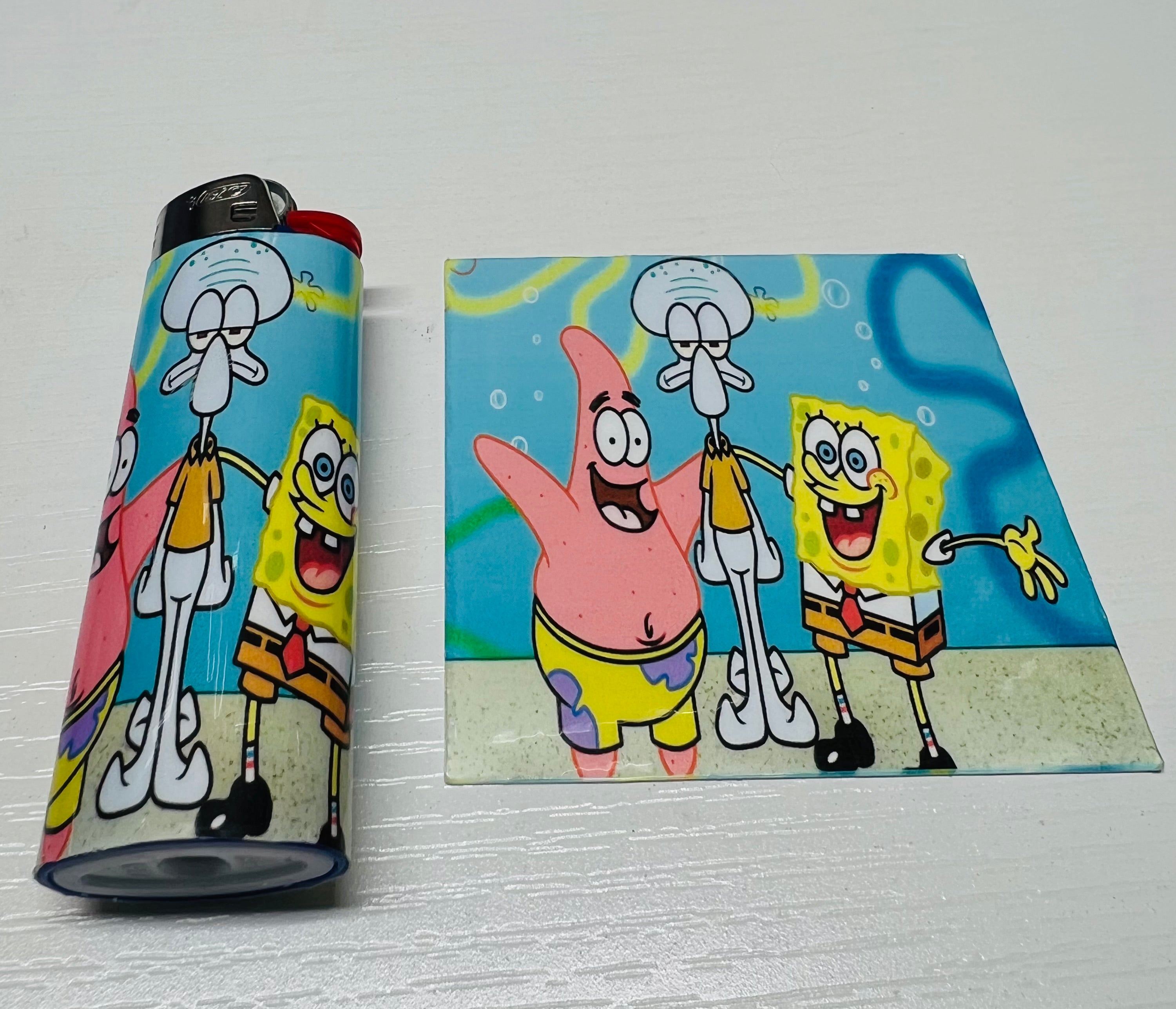 Sponge Bob and Patrick Bic Lighters!