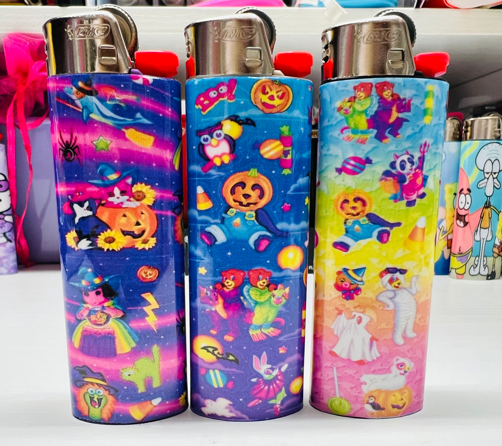 Halloween Lisa Frank Lighters!