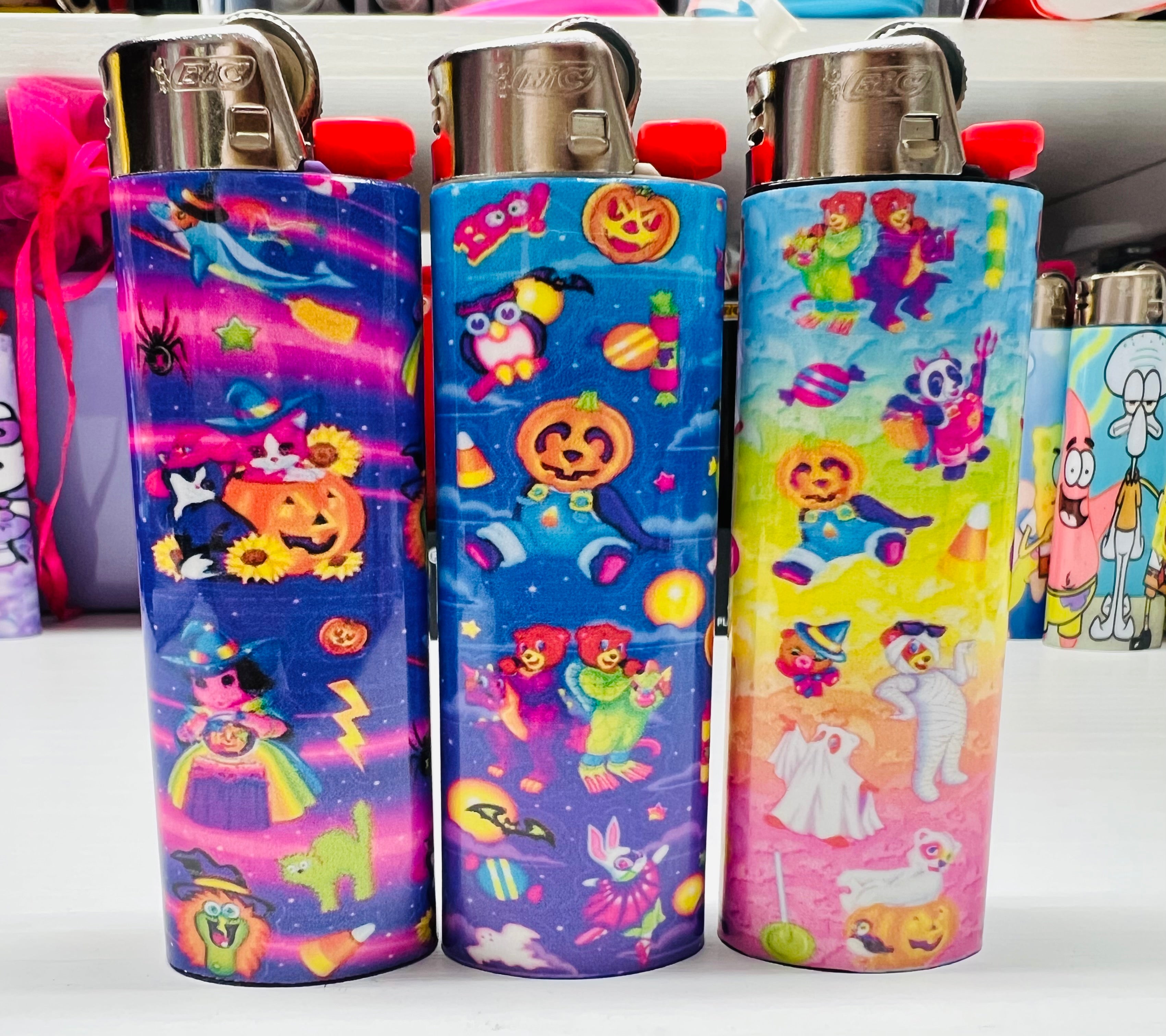 Halloween Lisa Frank Lighters!