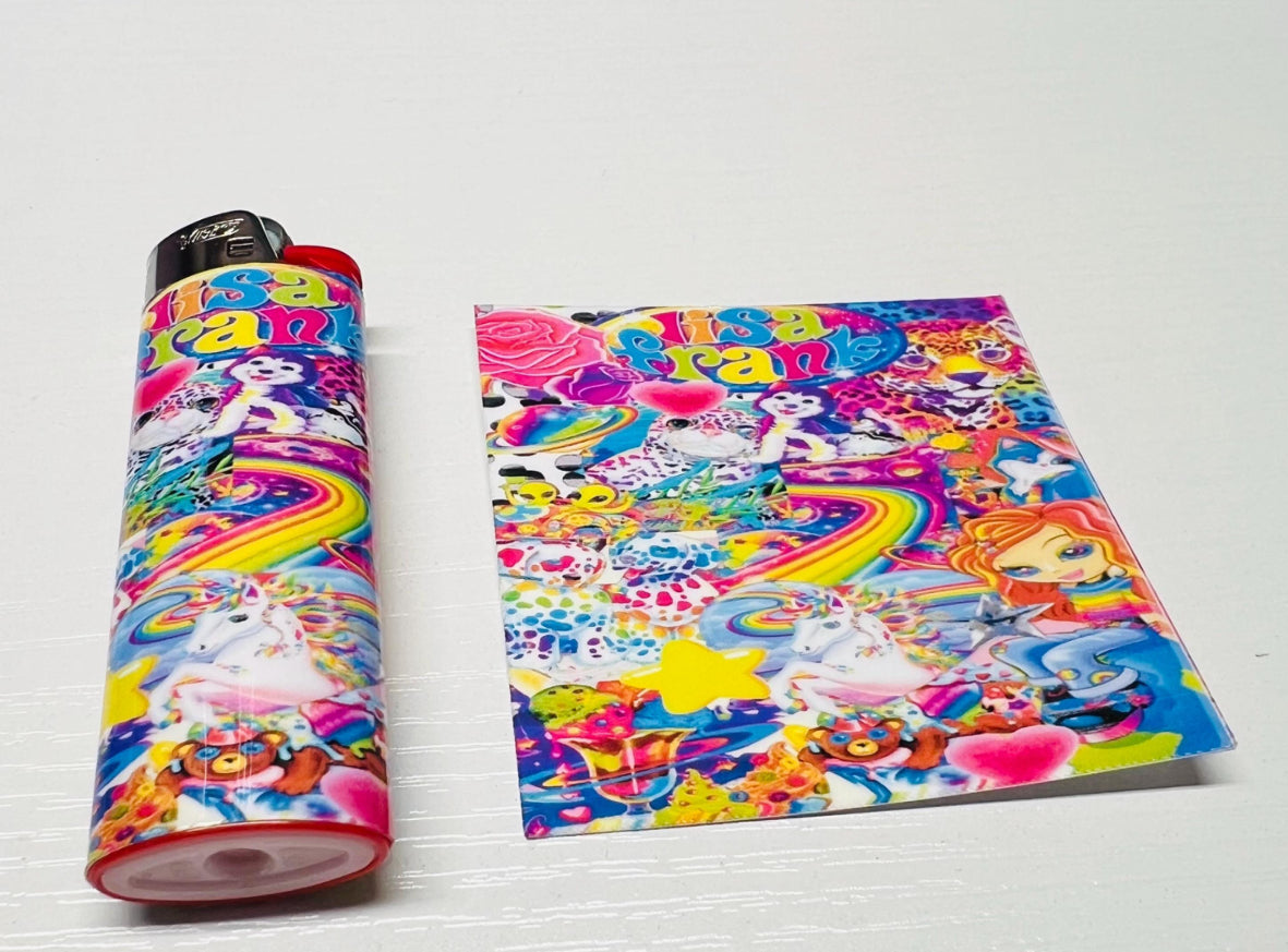 Lisa Frank Inspired Bic Lighters!