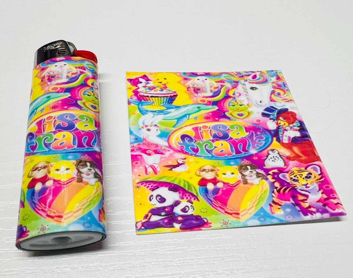 Lisa Frank Inspired Bic Lighters!