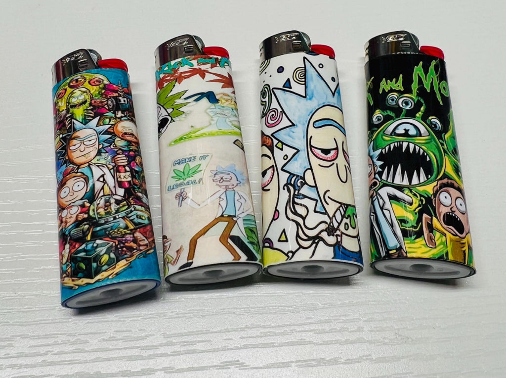 Rick and Morty Bic Lighters!