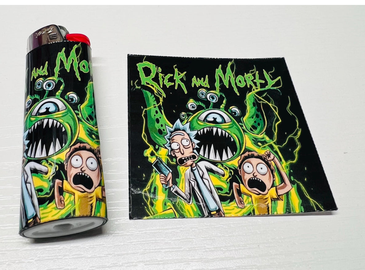Rick and Morty Bic Lighters!