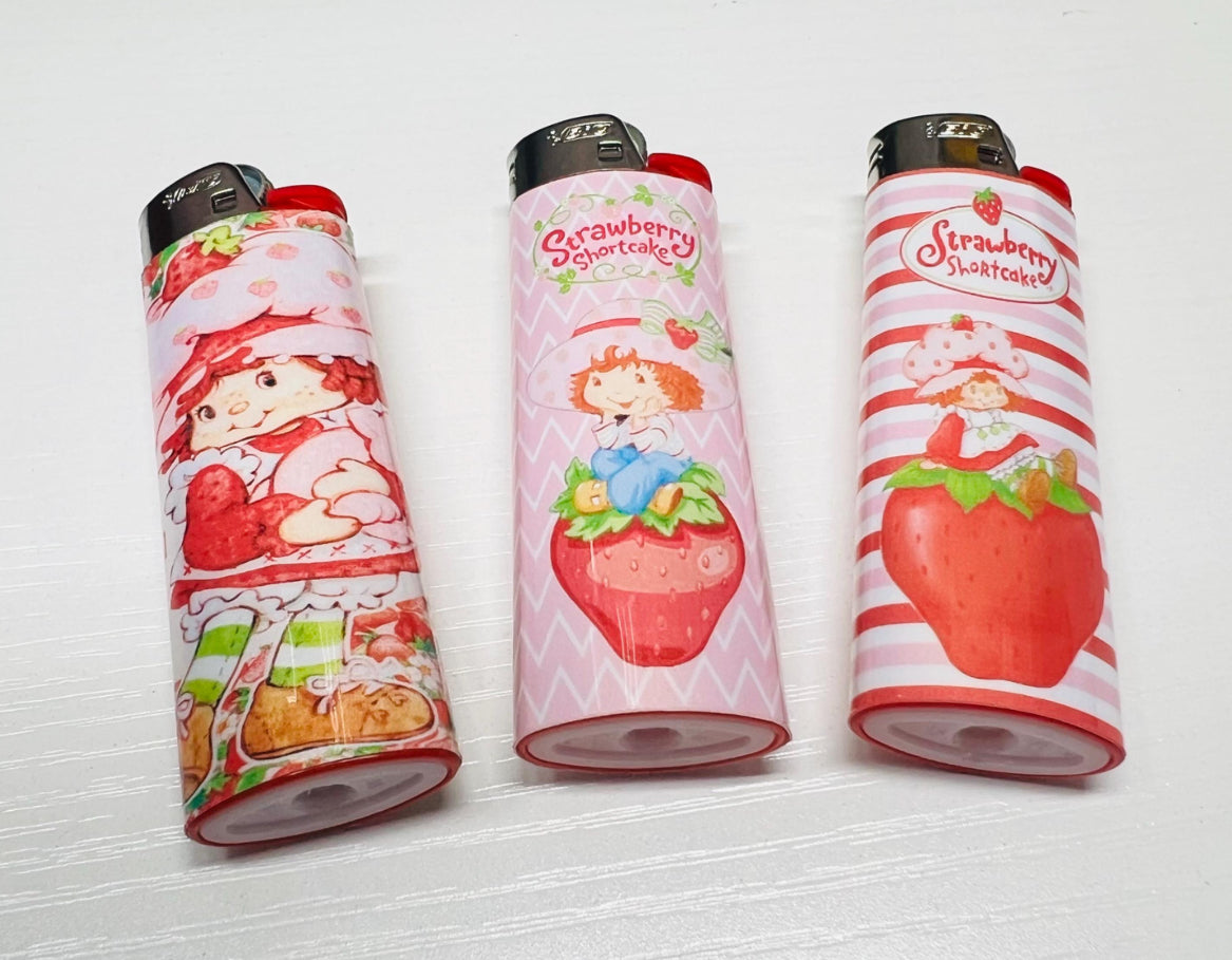 Strawberry Shortcake Bic Lighters!