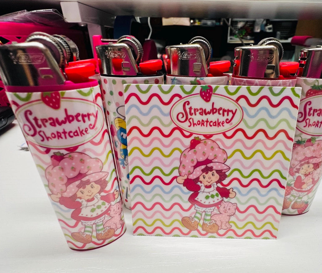 Strawberry Shortcake, Rainbow Brite & Friends Bic Lighters!