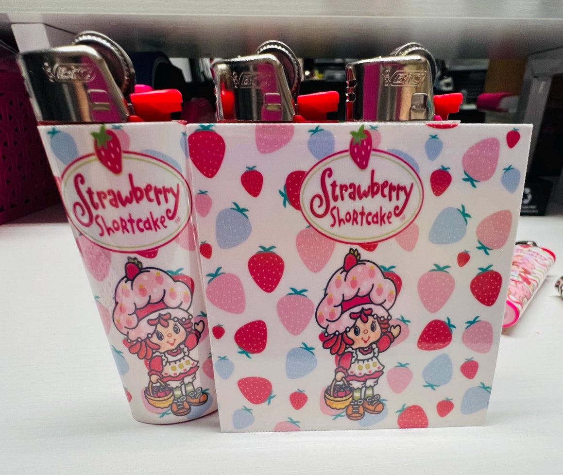 Strawberry Shortcake, Rainbow Brite & Friends Bic Lighters!