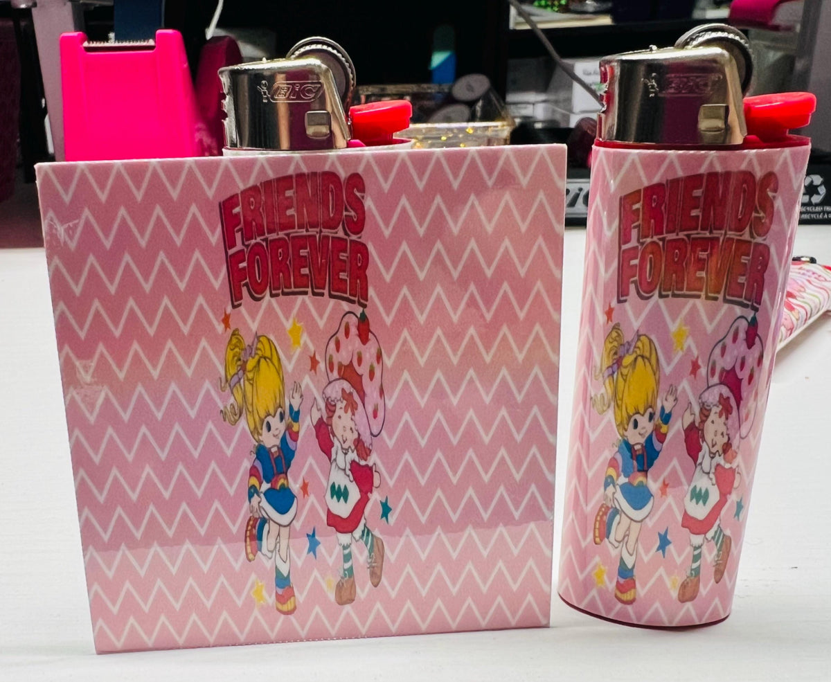 Strawberry Shortcake, Rainbow Brite & Friends Bic Lighters!